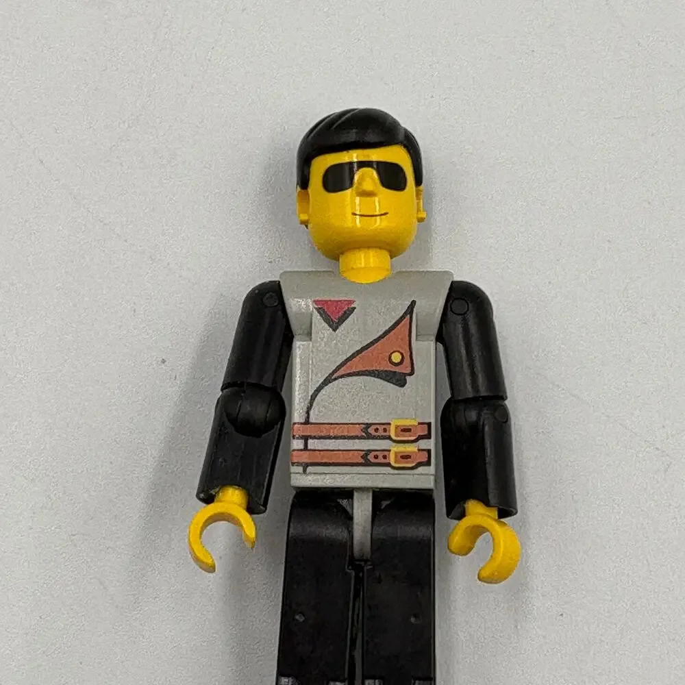 Vintage Lego Technic Figure 1993 Action Racing Figure No Helmet
